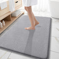 OLANLY Thick Memory Foam Bath Mat Rug 59x35 - Extra Soft Quick Dry