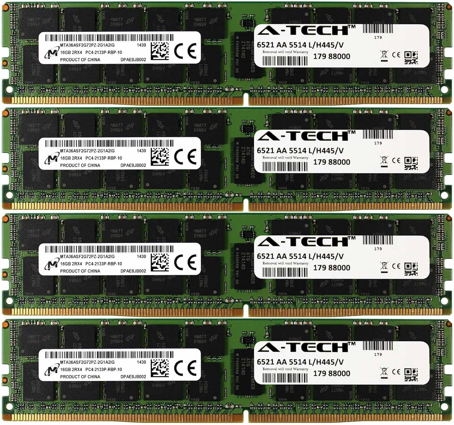 A-Tech Micron IC DDR4 64GB Kit for Dell PowerEdge Servers