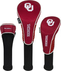 Collegiate Set of Three Headcovers - Durable Team Colors Sports