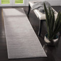 Vision Runner Rug 2ft2ft x 10ft Silver - Modern Ombre Runner