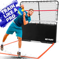 Pickleball Rebound Net Training Aid - Adjustable Angle Practice