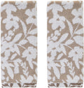 SKL Home Bedford Floral 2-Piece Cotton Hand Towel Set - Soft