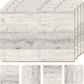 Heat Resistant Cork Placemats Set of 4 with Free Coasters - White