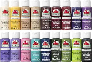 Apple Barrel Matte Finish Acrylic Craft Paint Set for Artists