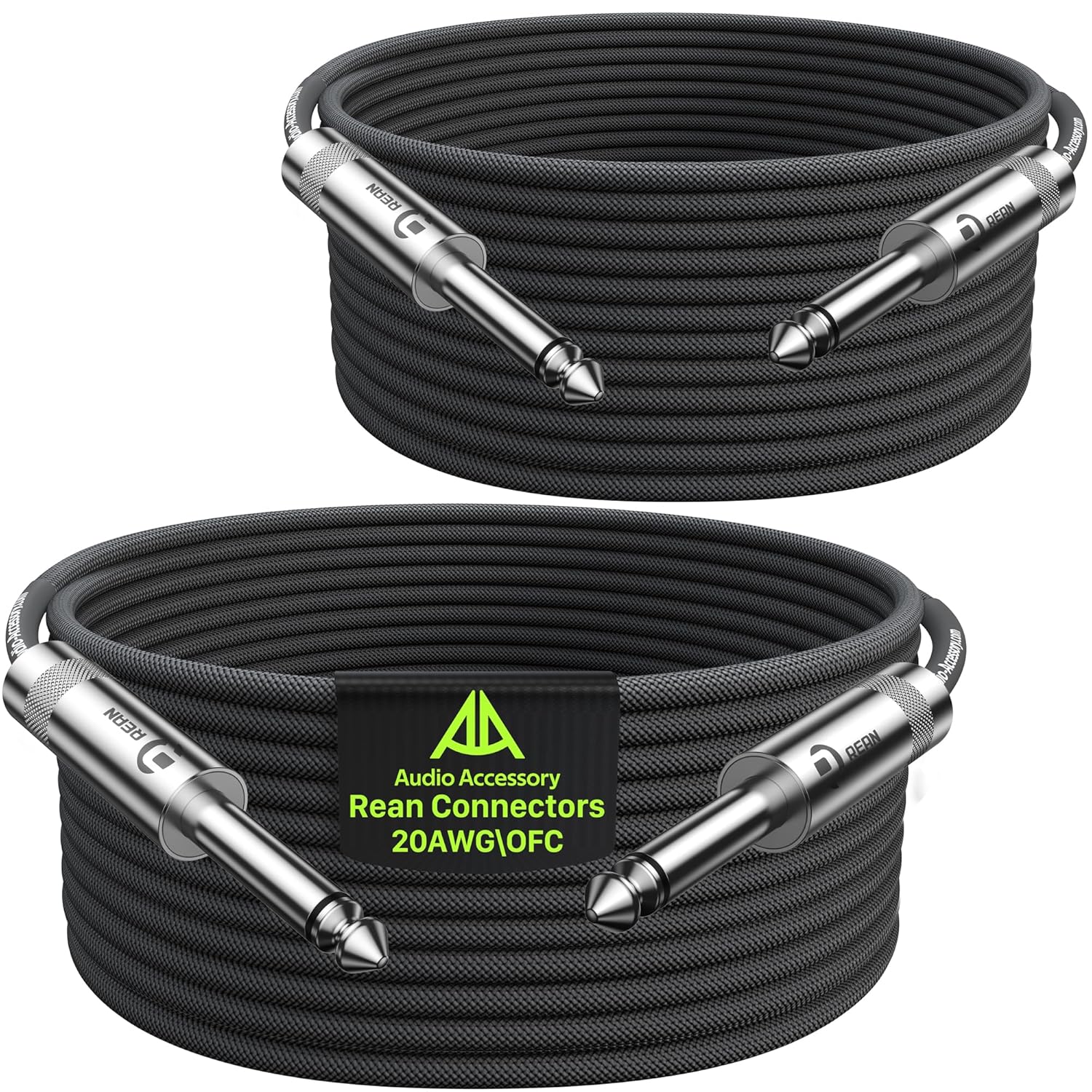 Professional 20 ft Guitar Cable with Kevlar Reinforcement