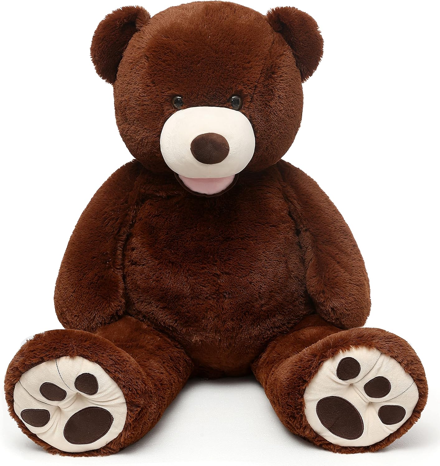 MorisMos Smile Giant Teddy Bear - 51in Cuddly Plush Gift