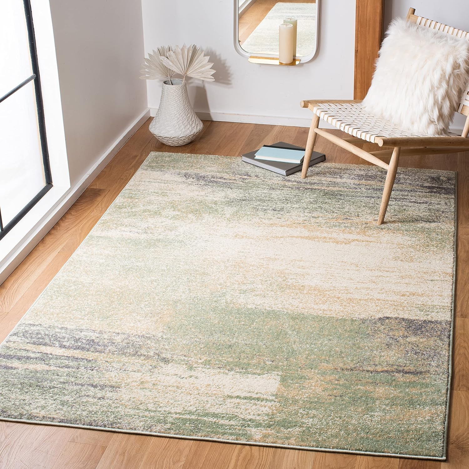 SAFAVIEH Adirondack Collection Area Rug - Modern Abstract Design