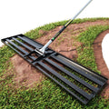 Gardease Lawn Leveling Rake 48in x 10in - Heavy Duty Landscape Rake