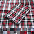 Pico Textiles Red White Green Tartan Plaid Flannel Fabric - 5 Yard