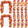 6 Pack Fall Mantle Garland for Autumn Thanksgiving Decor