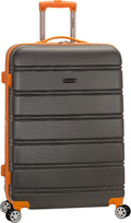 28 in Charcoal Expandable Hardside Luggage - Checked Large