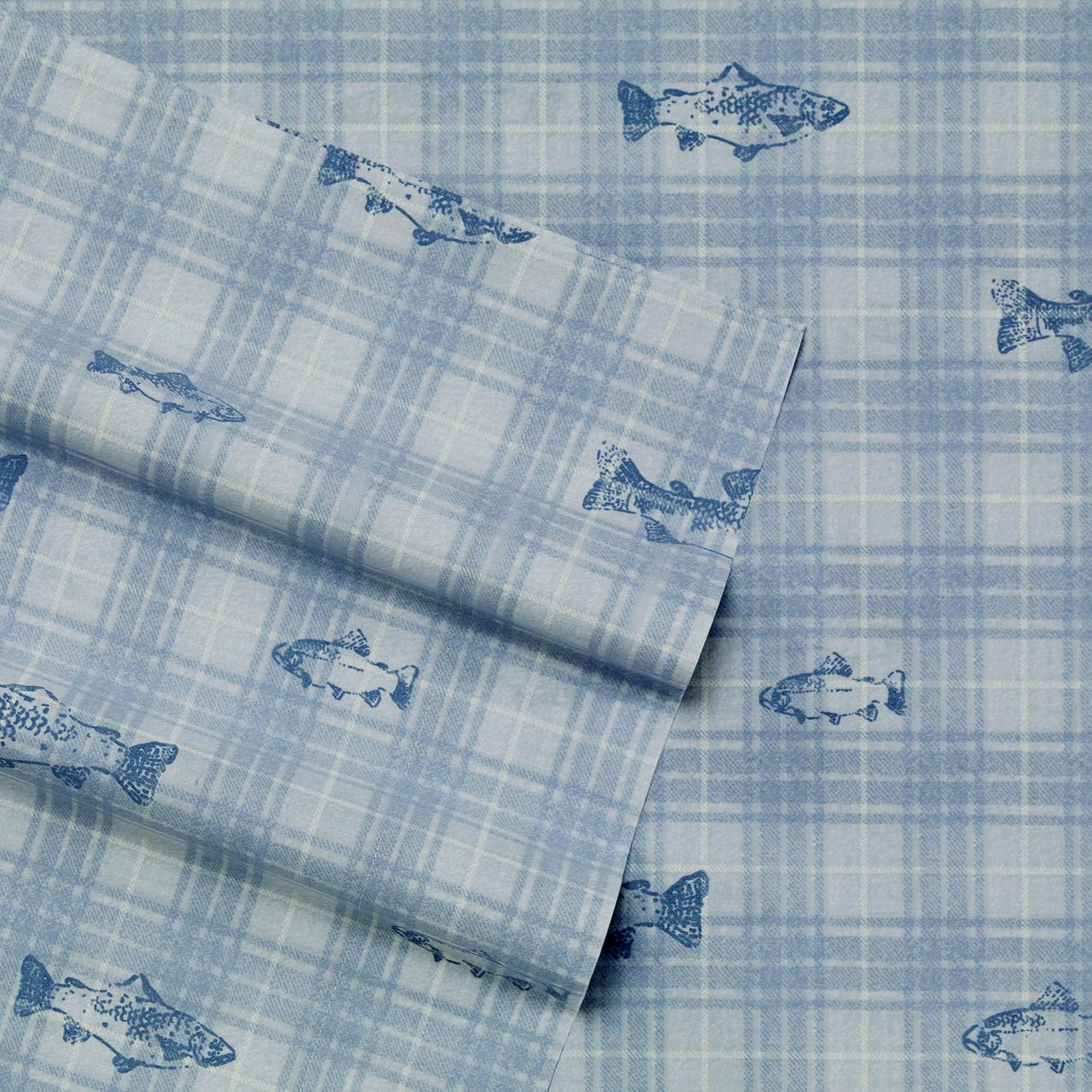 Eddie Bauer Full Sheets Cotton Percale Bedding Set for Comfort