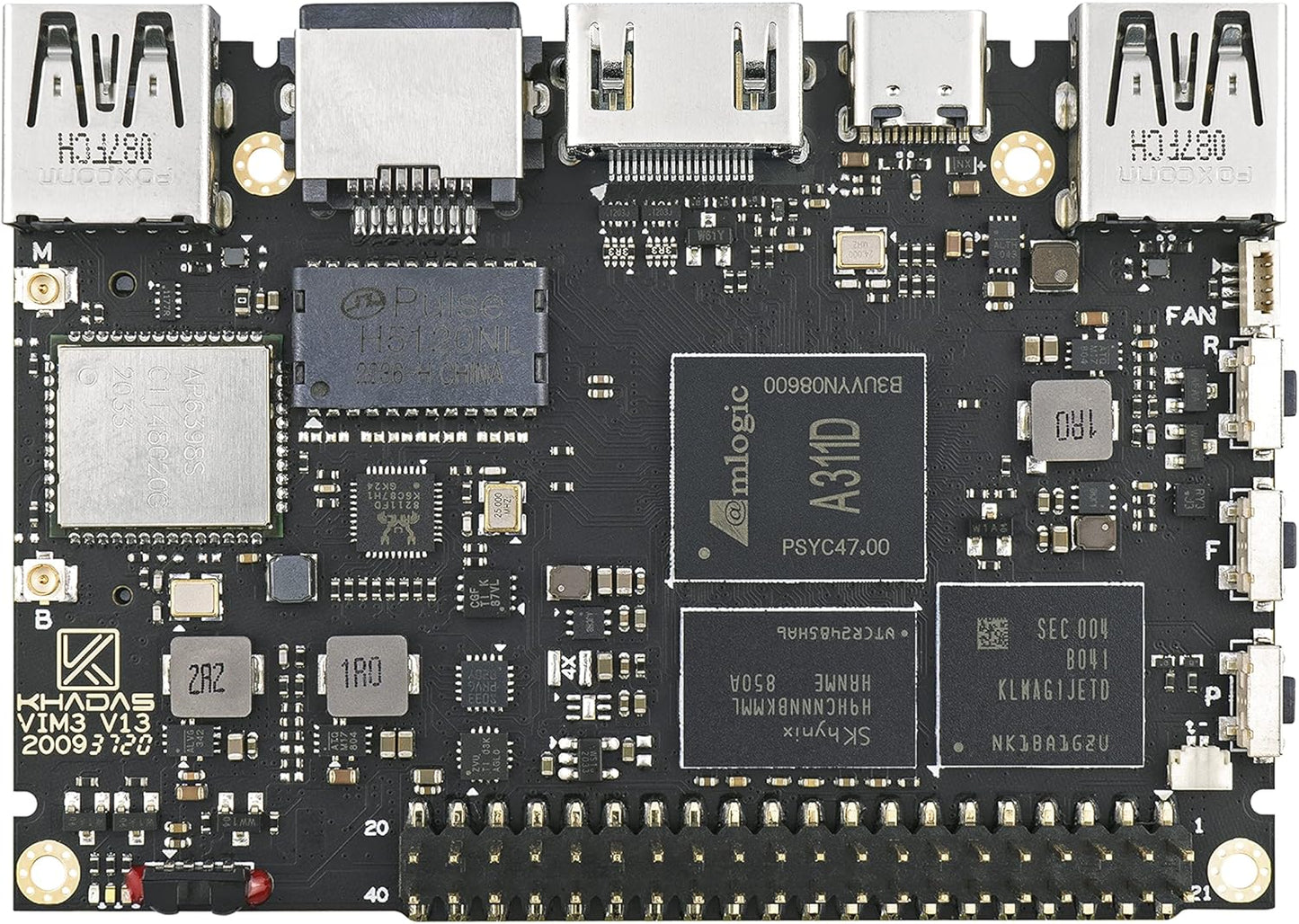 Khadas VIM3 Basic Single Board Computer with Amlogic A311D