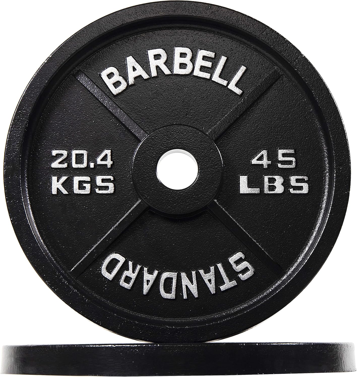 Olympic Cast Iron Plates for Strength Training and Weightlifting
