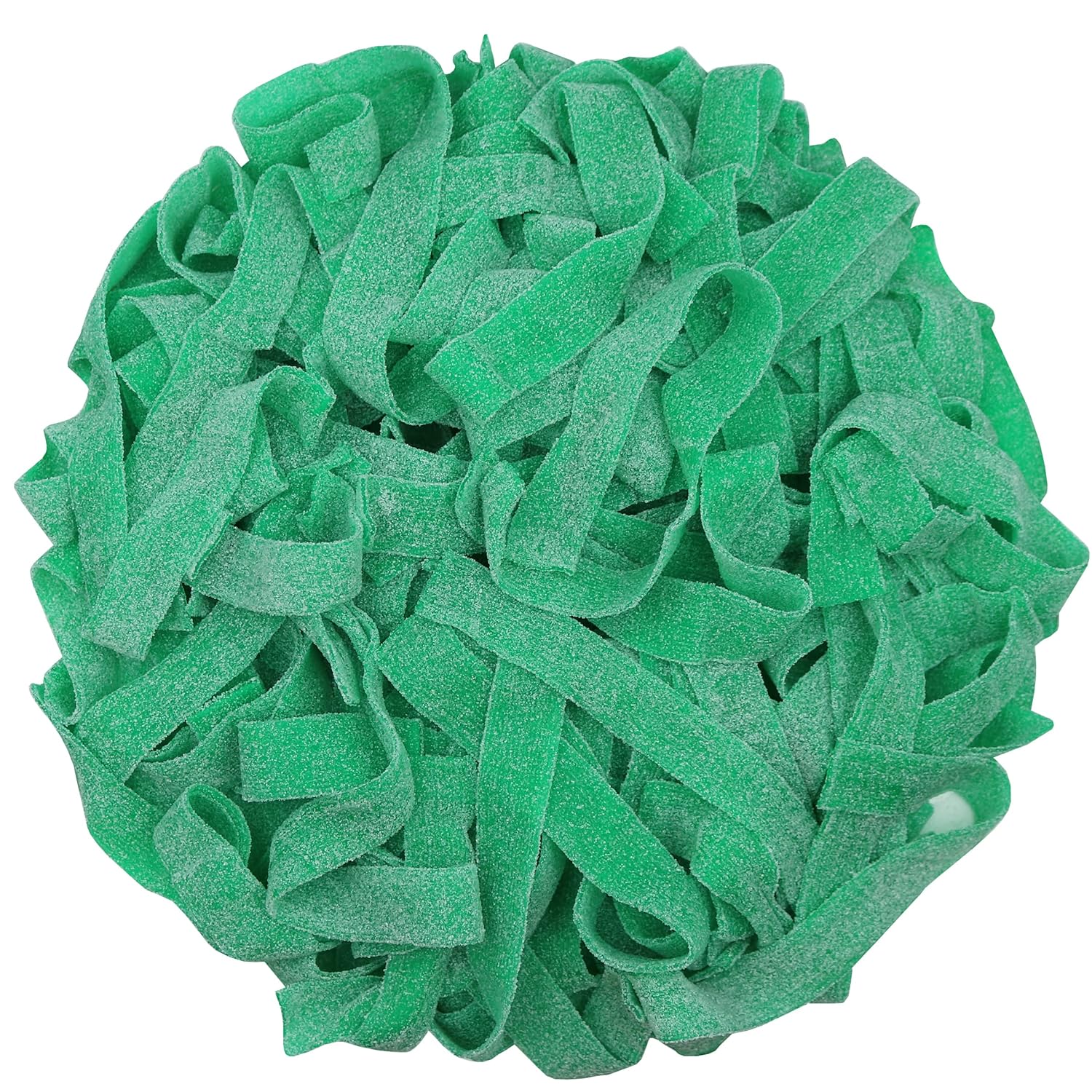 Variety Color Sour Gummy Belts - Green Apple Flavor Delight
