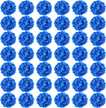 Royal Blue Hydrangea Artificial Flowers 64 PCS - Lush DIY Decor