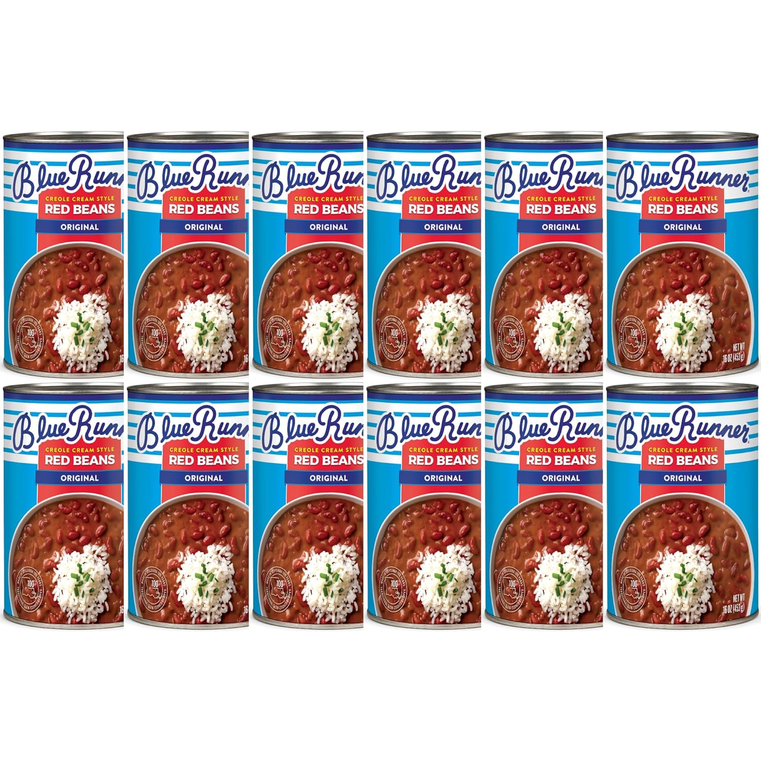 Blue Runner Creole Cream Style Red Beans for Authentic Flavor