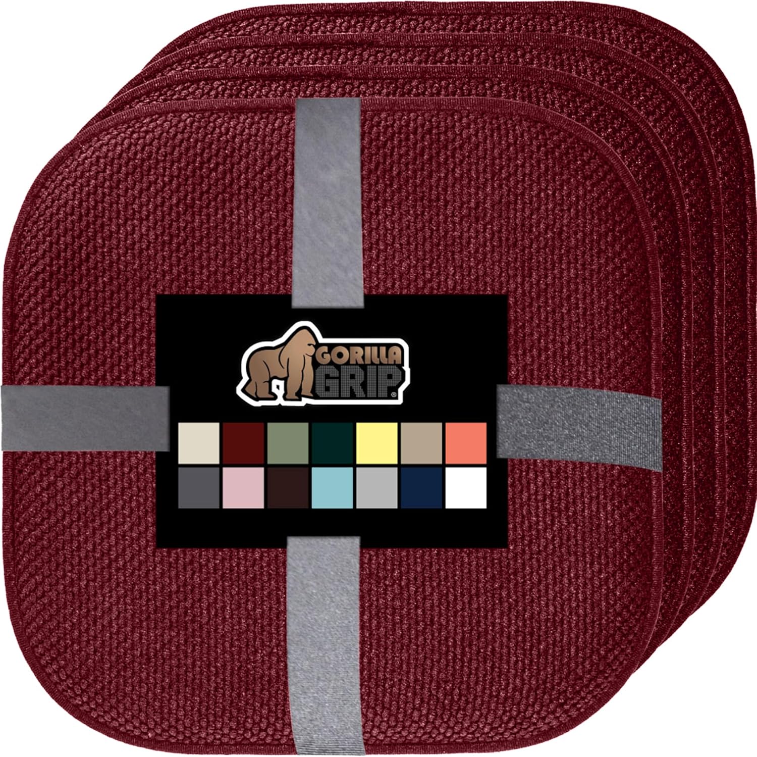 GORILLA GRIP Slip Resistant Chair Cushions for Ultimate Comfort