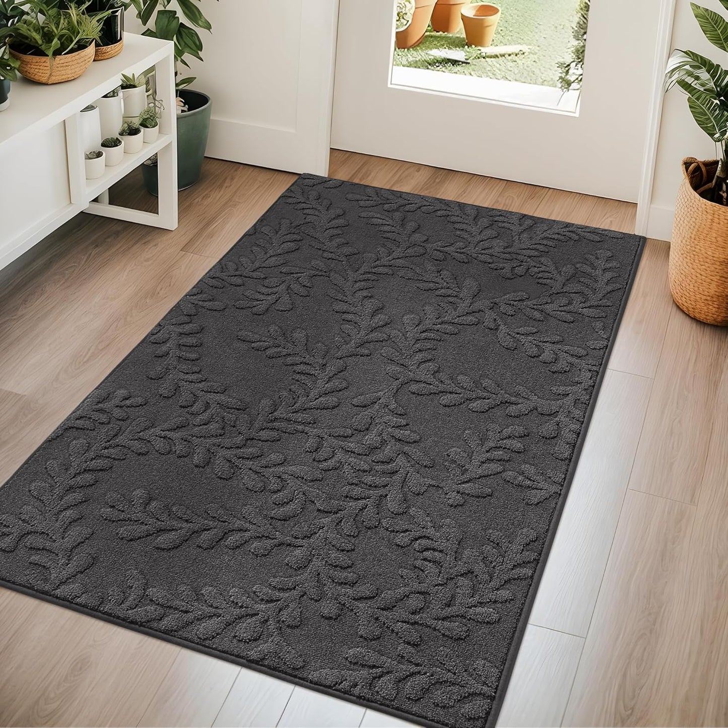 BEQHAUSE Door Mats 36x60 - Stylish Non-Slip Indoor Rugs