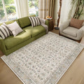 Washable 4x6 Rugs for Living Room - Soft Non-Slip Small Rug