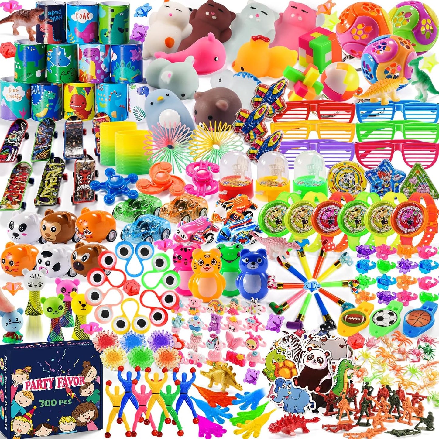 300-Piece Kids Party Favor Fun Pack by YUTIN