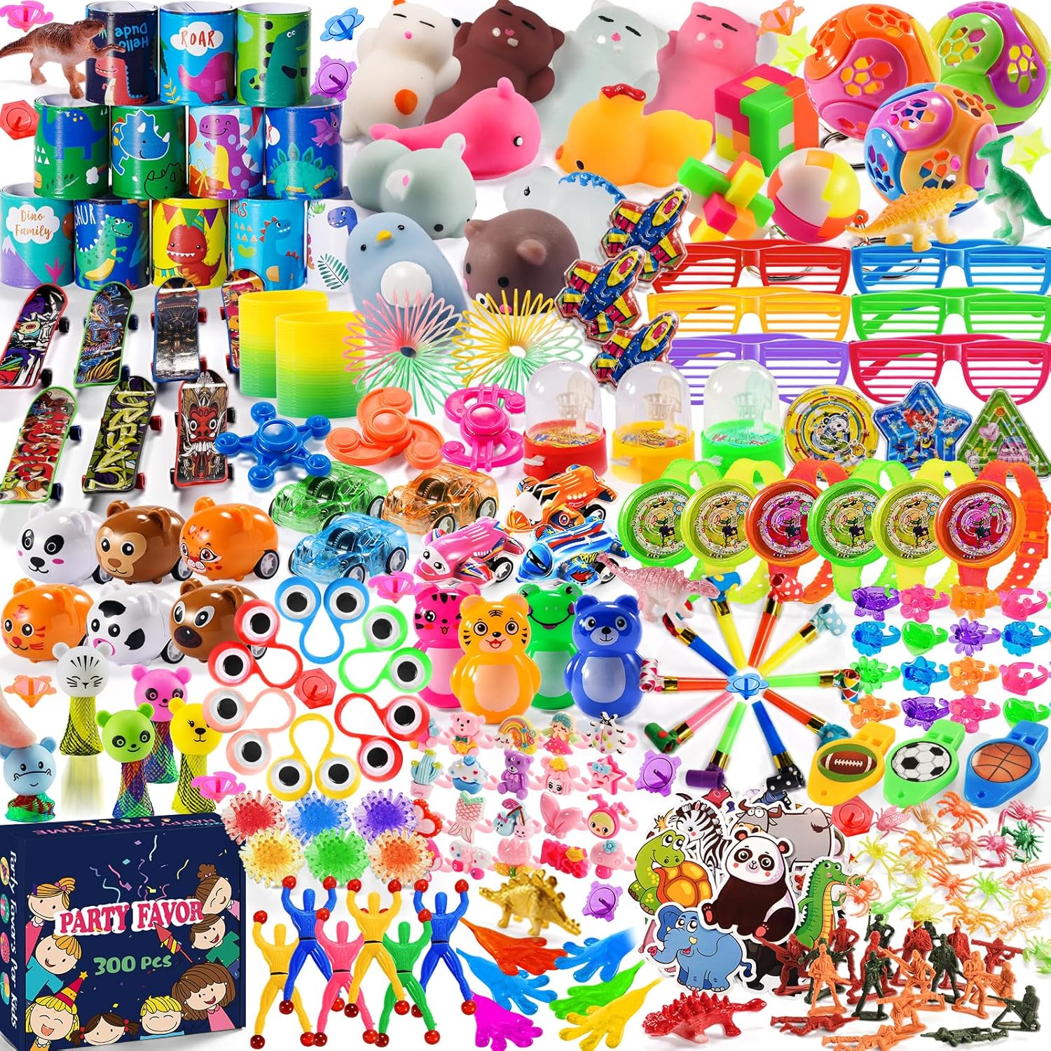 300-Piece Kids Party Favor Fun Pack by YUTIN