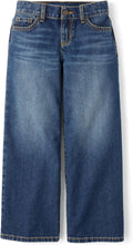 Girls Baggy Jeans - Comfortable Loose Fit Casual Jeans