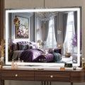 Hasipu Vanity Mirror with Lights, 32 in x 24 in LED Makeup Mirror