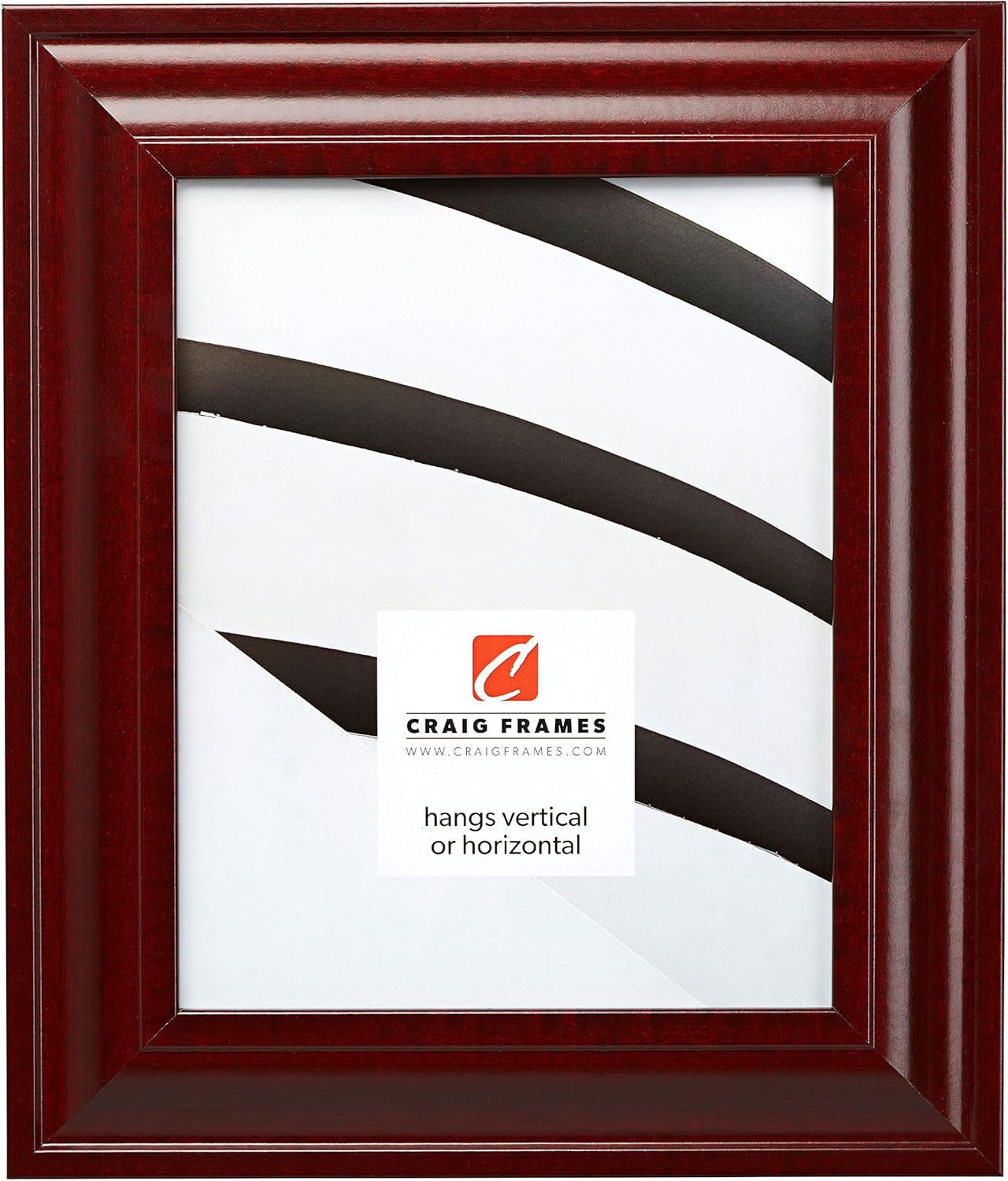 Upscale Picture Frame 20 x 20 Inch in Cherry Red Finish