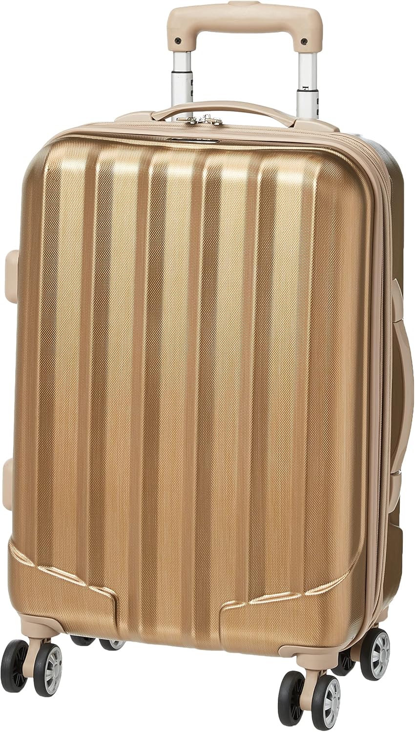 Rockland Melbourne Hardside Expandable Luggage with Spinner Wheels
