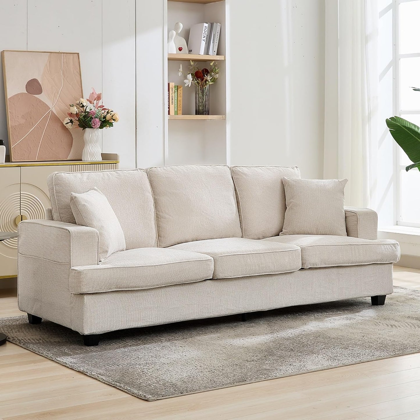 89 inch Cloud Couch Sofa for Living Room with Extra Comfort