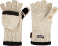 Heat Factory Womens Cold Weather Gloves, Wheat - Fleece Lined