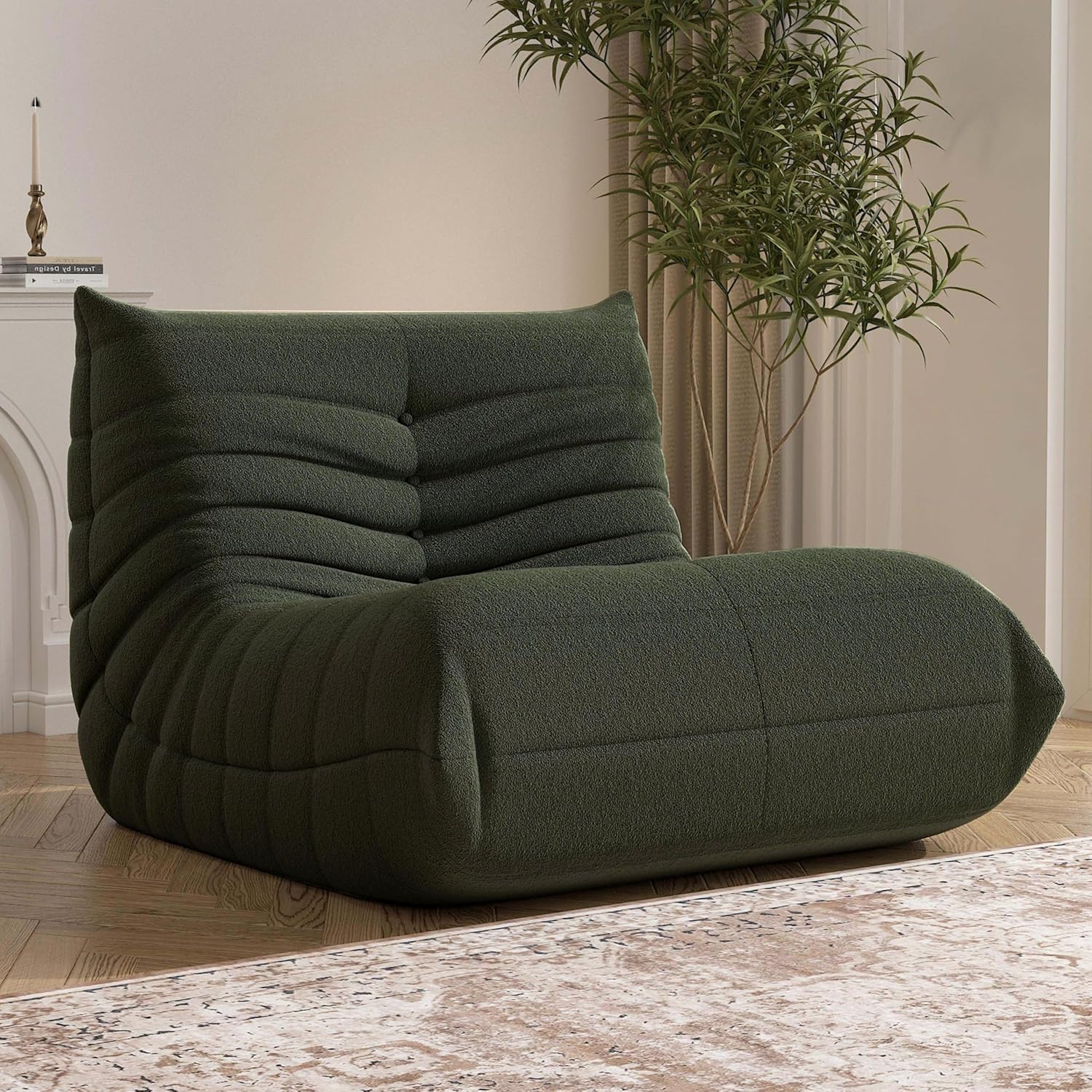 Fireside Bean Bag Sofa - Large Comfortable Chair for Relaxation