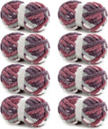 Hombys Giant Chunky Yarn for Crocheting and Knitting - Super Bulky Tie