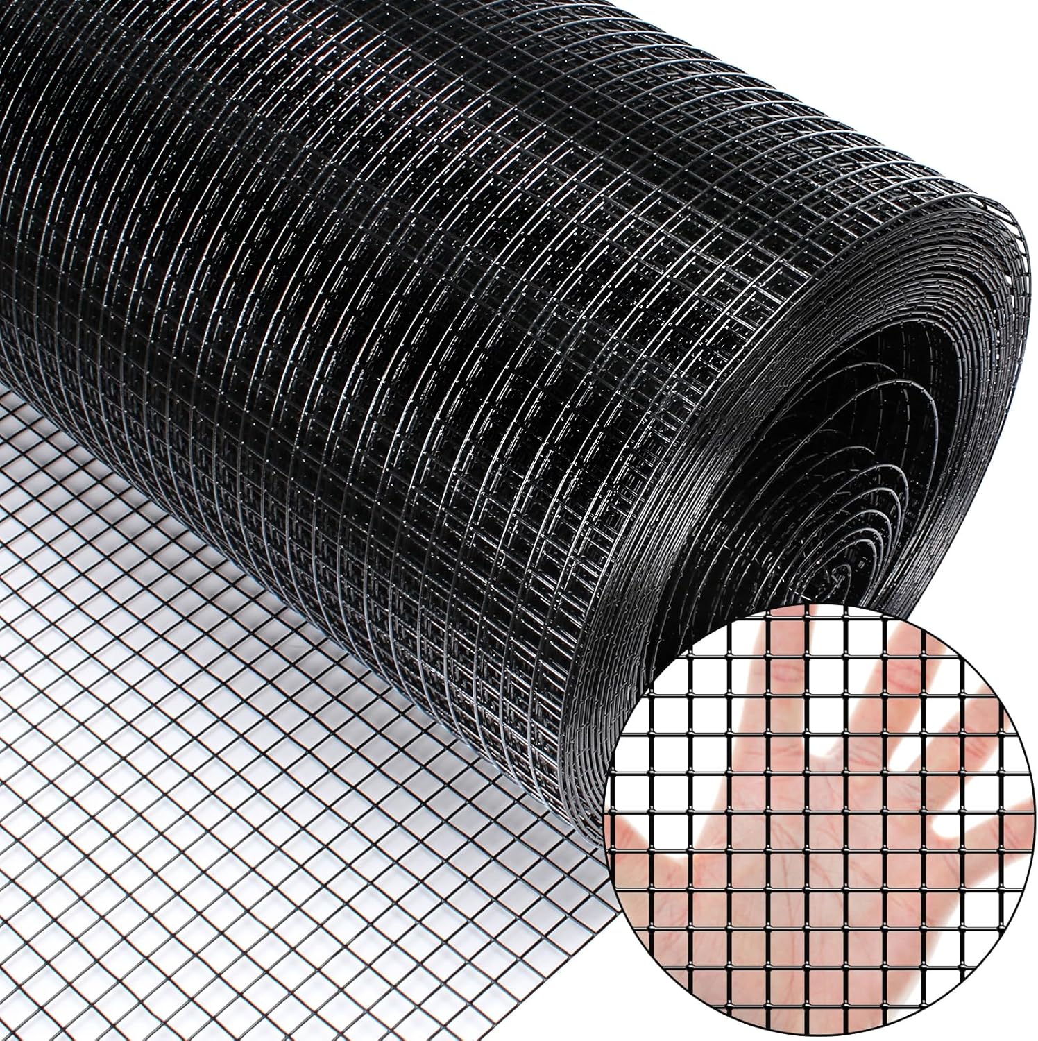 48in x 50ft PVC Hardware Cloth for Chicken Wire Fencing