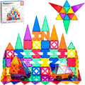 Magnetic Building Tiles 82pc Creativity Set - Inspires Imaginative
