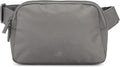 Diaper Belt Bag Portable Fanny Pack for Moms - Compact Birch Gray