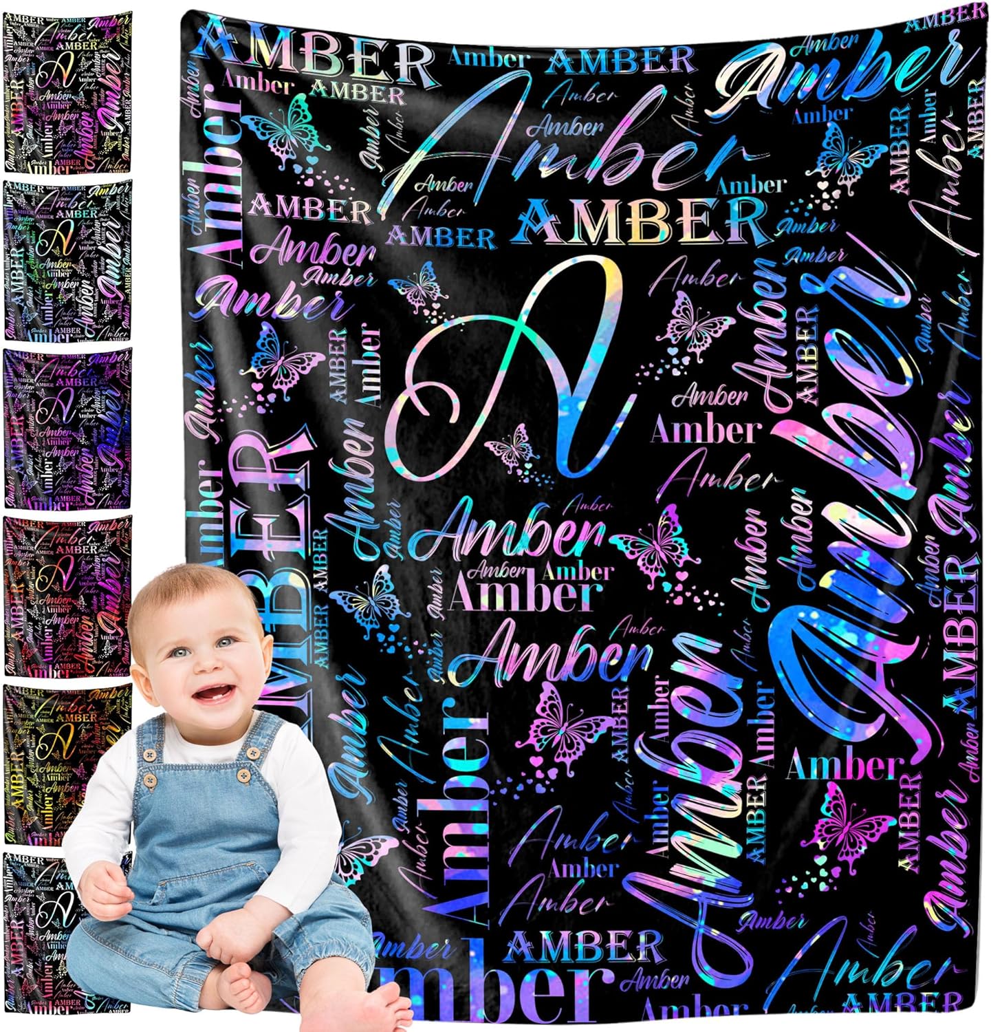 Personalized Baby Name Blanket - Perfectly Customized