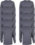 Gildan Ultra Cotton Long Sleeve T-Shirt Multipack (Style Z59K)