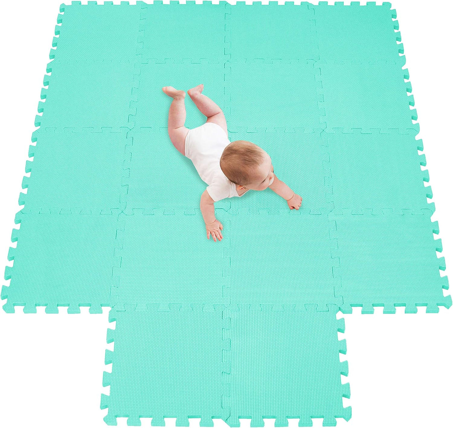 meiqicool Foam Play Mat for Kids - Safe and Versatile Design