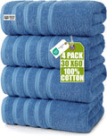 Utopia Towels 4 Pack Extra Large Bath Towels - Soft, Highly Absorbent