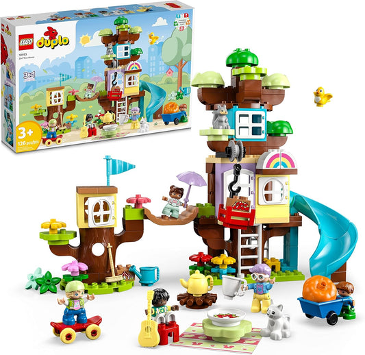 LEGO DUPLO 3in1 Tree House 10993 Creative Building Toy for Kids
