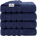 American Soft Linen Luxury 4 Piece Bath Towel Set, 27x54 in - Soft