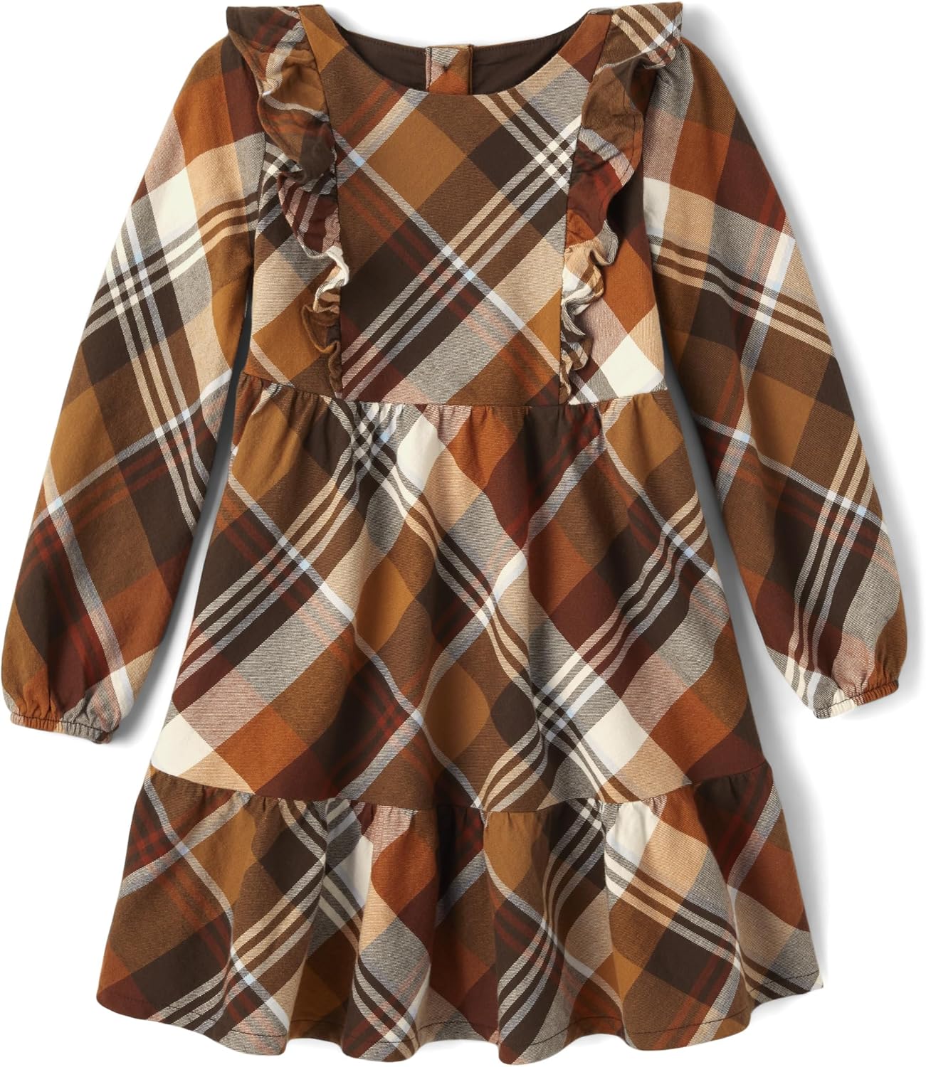 Gymboree Girls Long Sleeve Tiered Dresses for Toddlers