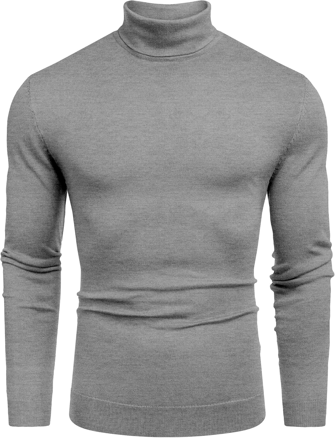 Men's Slim Fit Turtleneck Sweater for Casual and Stylish Looks