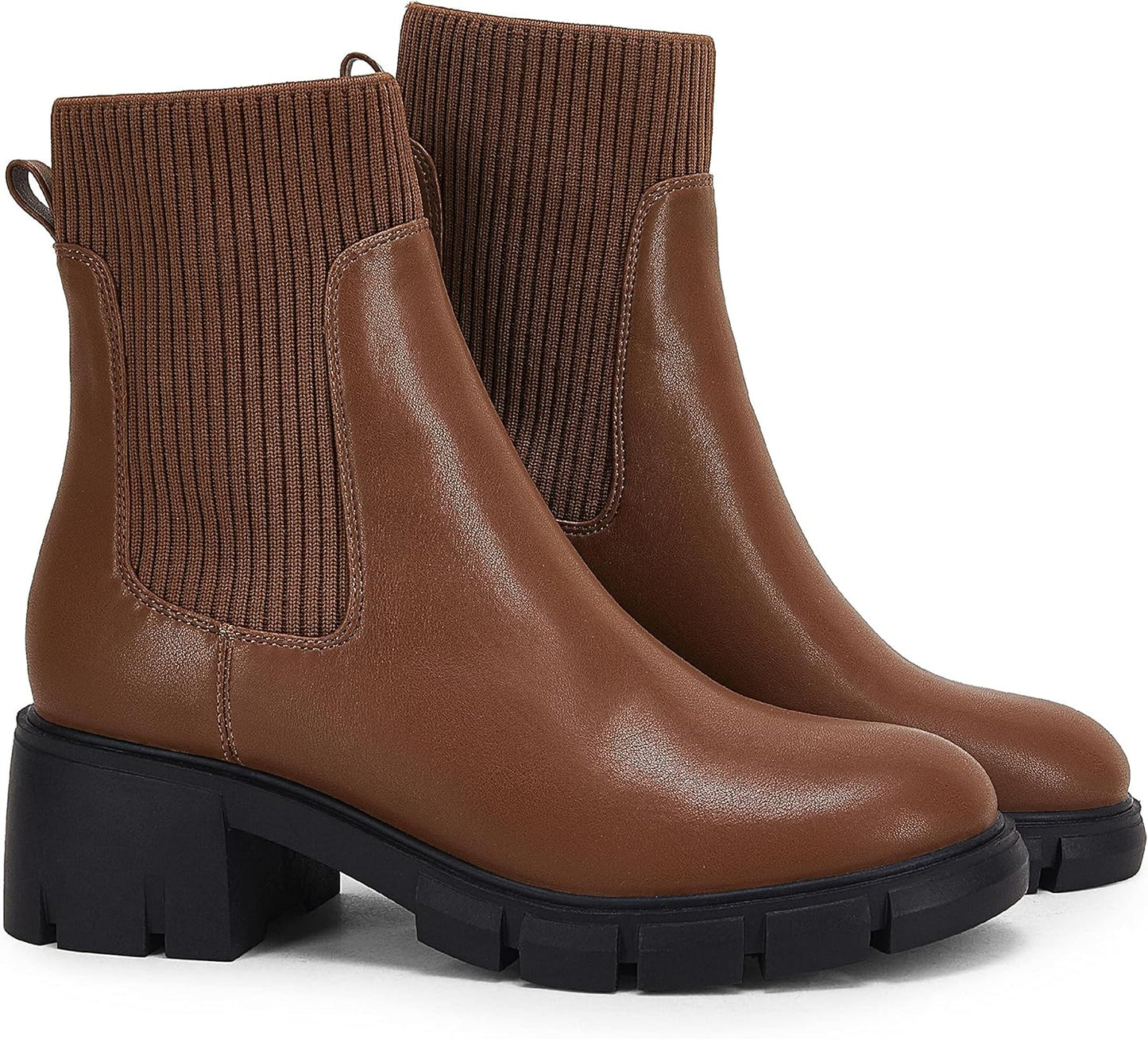 Ruanyu Womens Platform Ankle Boots for Stylish Comfort