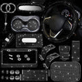 Bling Car Parts Set with 25 Accessories for Stylish Vehicles