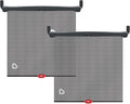 Car Window Roller Shade with White Hot Heat Alert - Retractable Sun