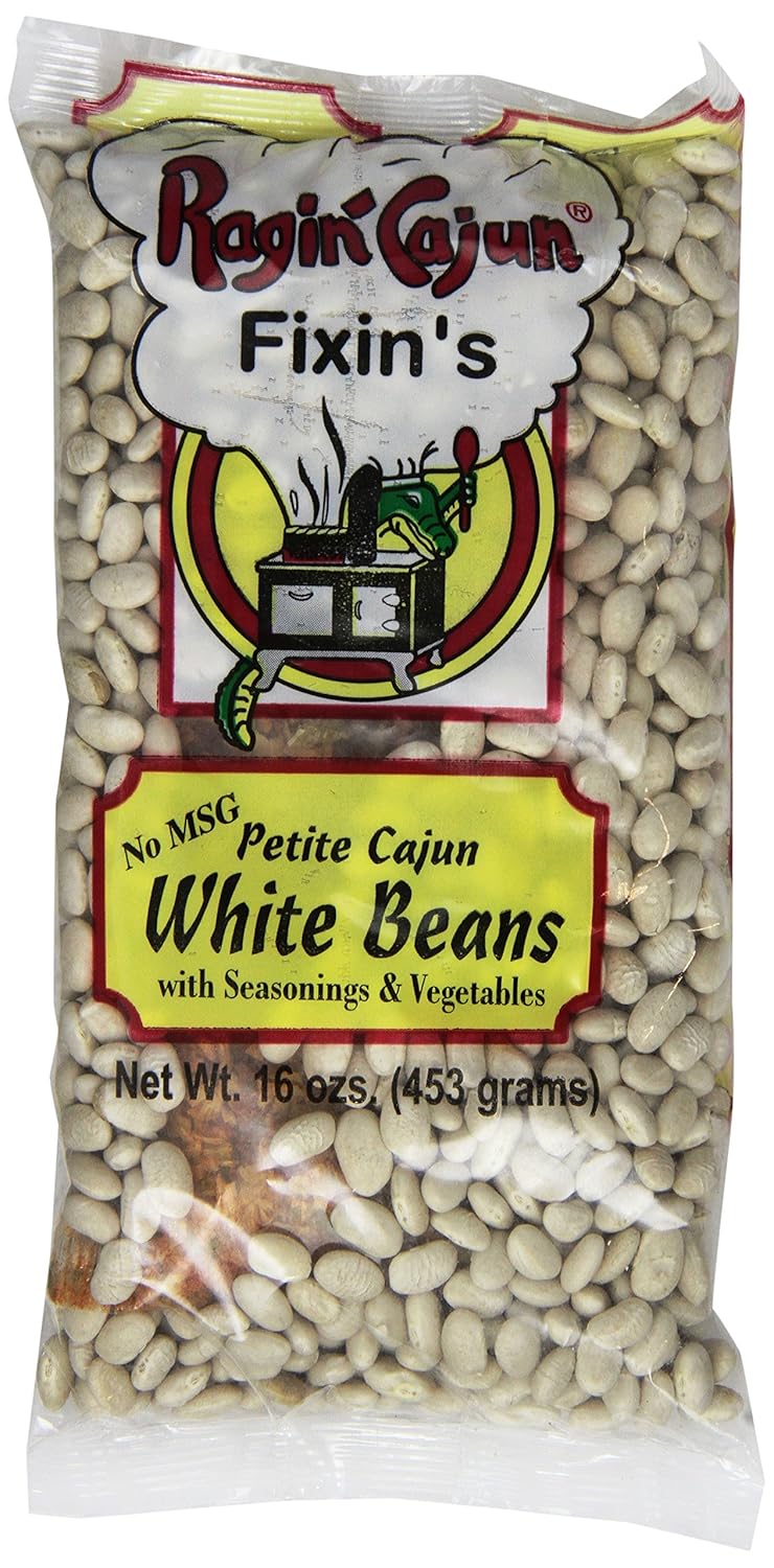 Seasoned White Beans Pack of 6 by Ragin Cajun Fixin's