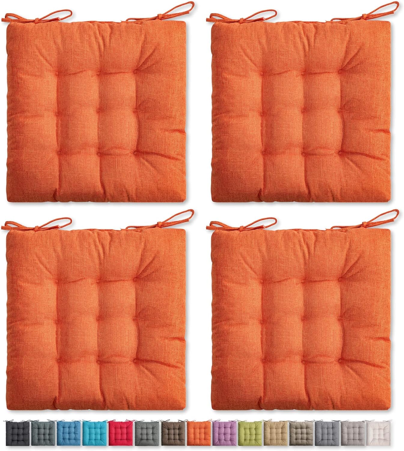 SQUARE MOON Chair Cushions for Indoor and Outdoor Use